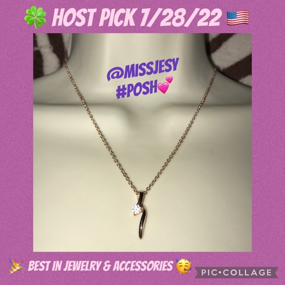 Ashlynn Avenue Fabled Rose Gold plated necklace 🍒 - Picture 1 of 4